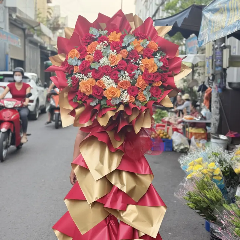 Kệ Hoa Khai Trương