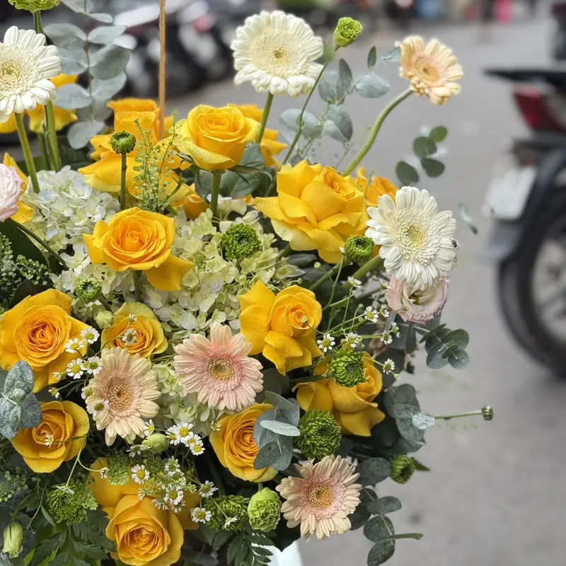 Lẵng hoa – ảnh 2