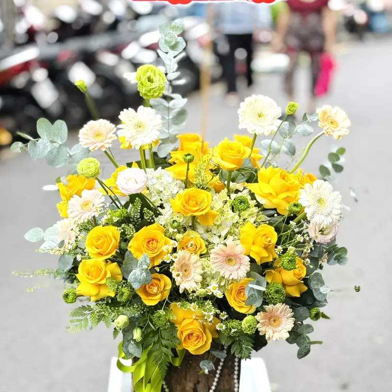 Lẵng hoa – ảnh 1