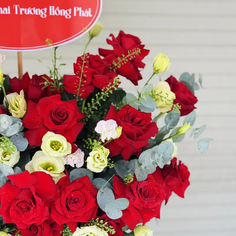 Lẵng hoa hồng tình yêu – ảnh 2