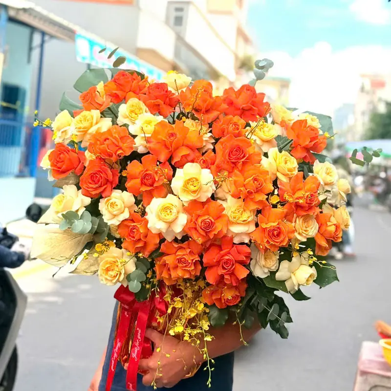 Hộp hoa chúc mừng – ảnh 1