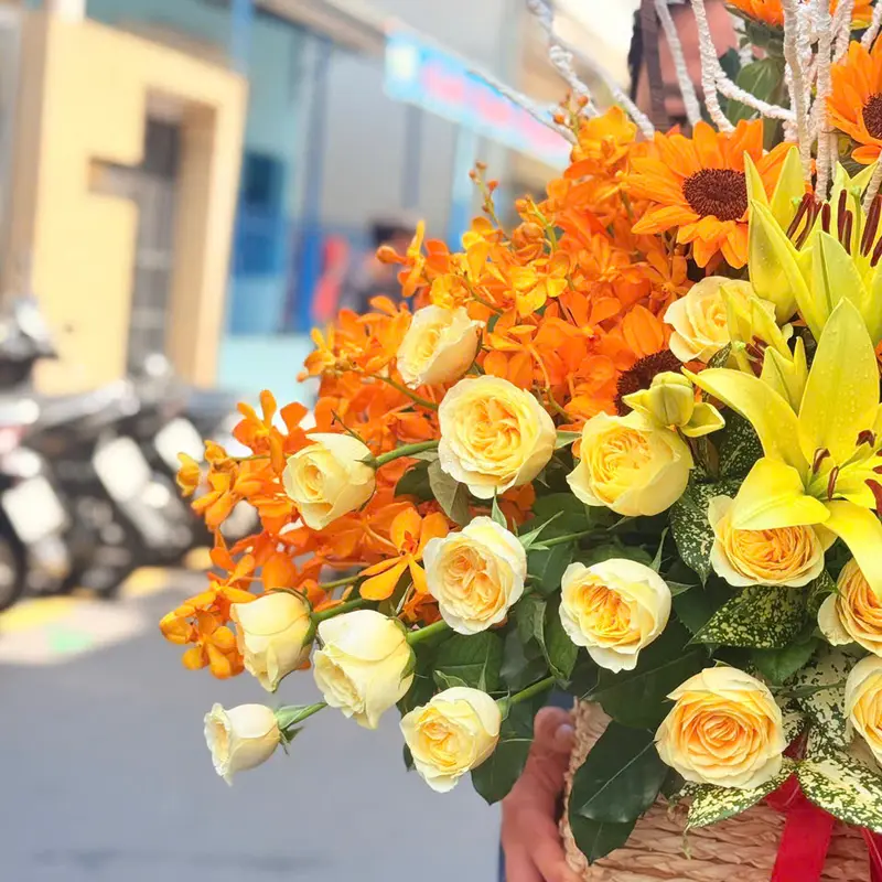 Hộp hoa chúc mừng – ảnh 2