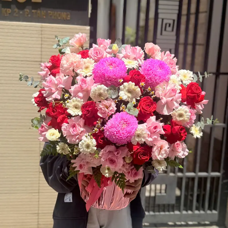 Hộp hoa chúc mừng – ảnh 1