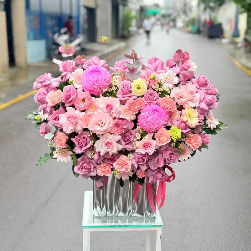 Hộp hoa chúc mừng – ảnh 4