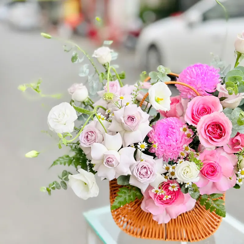 Giỏ hoa yêu thương – ảnh 2