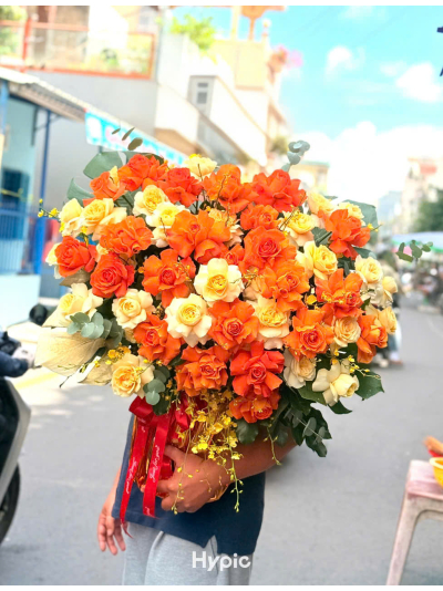 Hộp hoa chúc mừng_HV_HH_0055