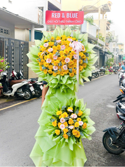 Kệ Hoa Khai Trương _ HV_KH_0060