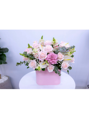 Giỏ Hoa Chúc Mừng HV_GH