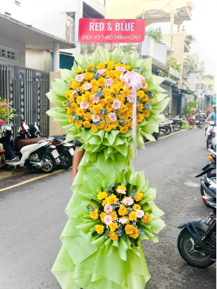 Kệ Hoa Khai Trương _ HV_KH_0060