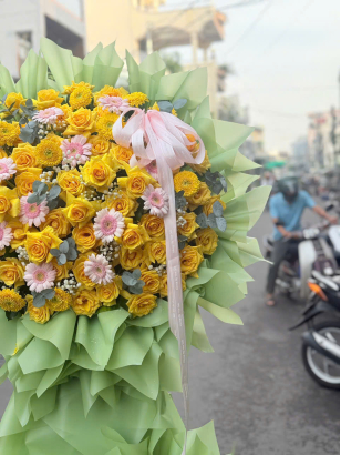 Kệ Hoa Khai Trương _ HV_KH_0060